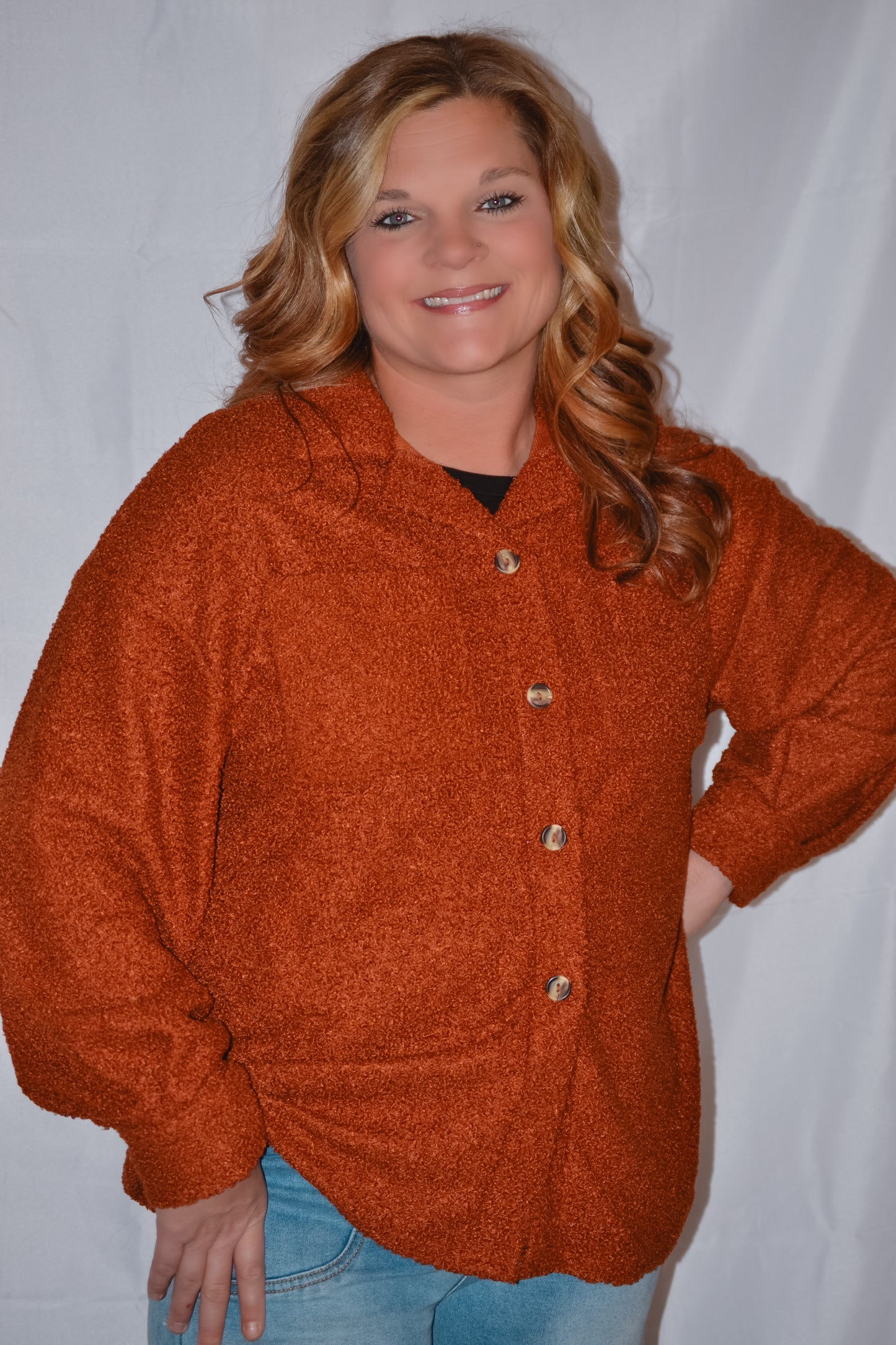 Bourbon Button Down Shacket