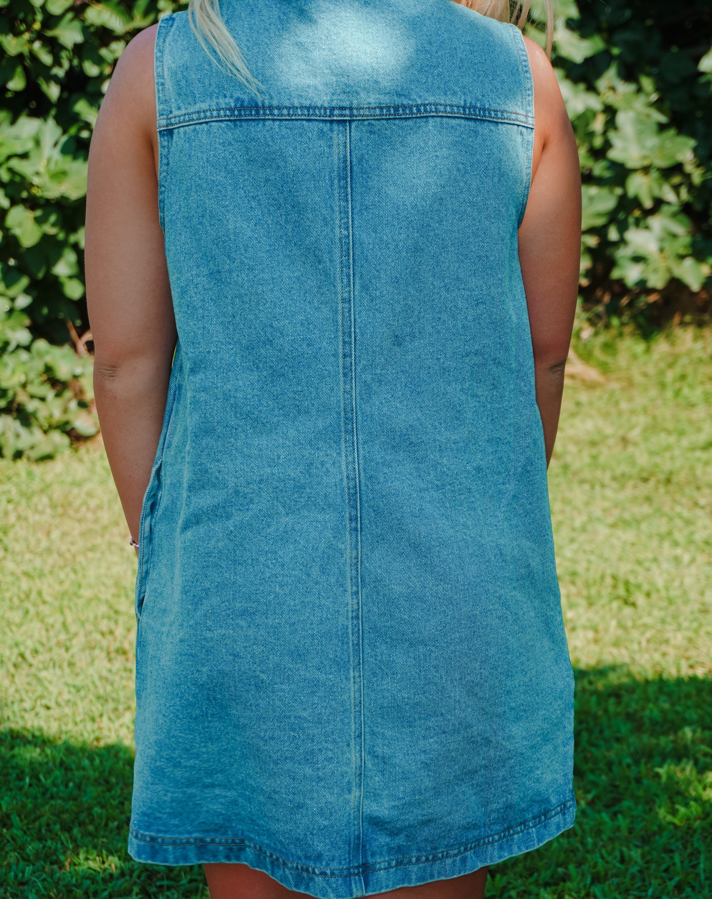 The Lainey Denim Dress