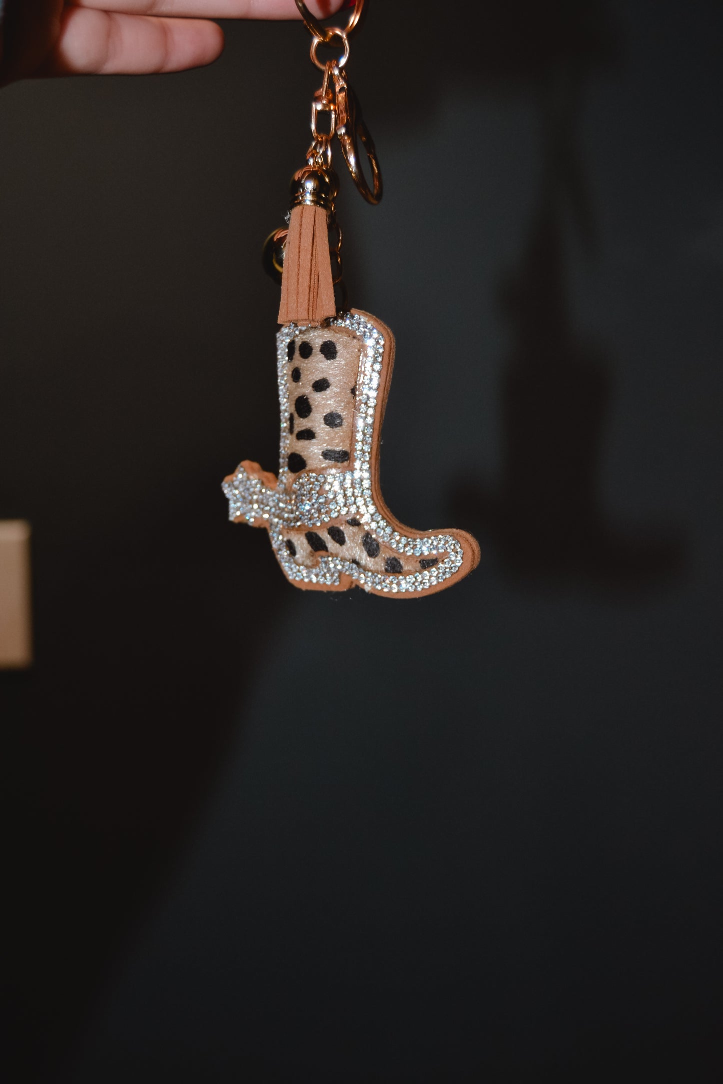 Cowgirl Chic Boot Keychain