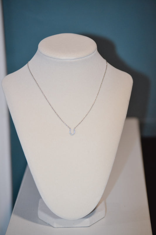 Luna Horseshoe Necklace
