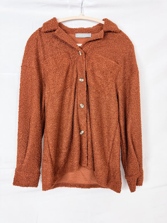 Bourbon Button Down Shacket