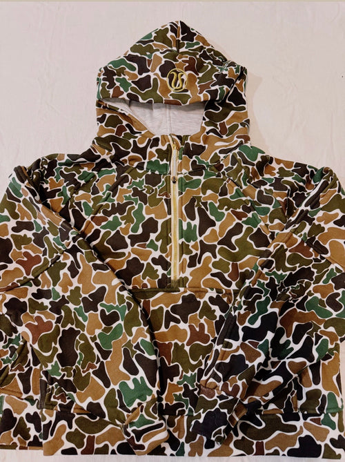 Camo Quarter Zip